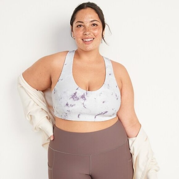 NWT 3X Women's Tan Sports Bra - Picture 2 of 8